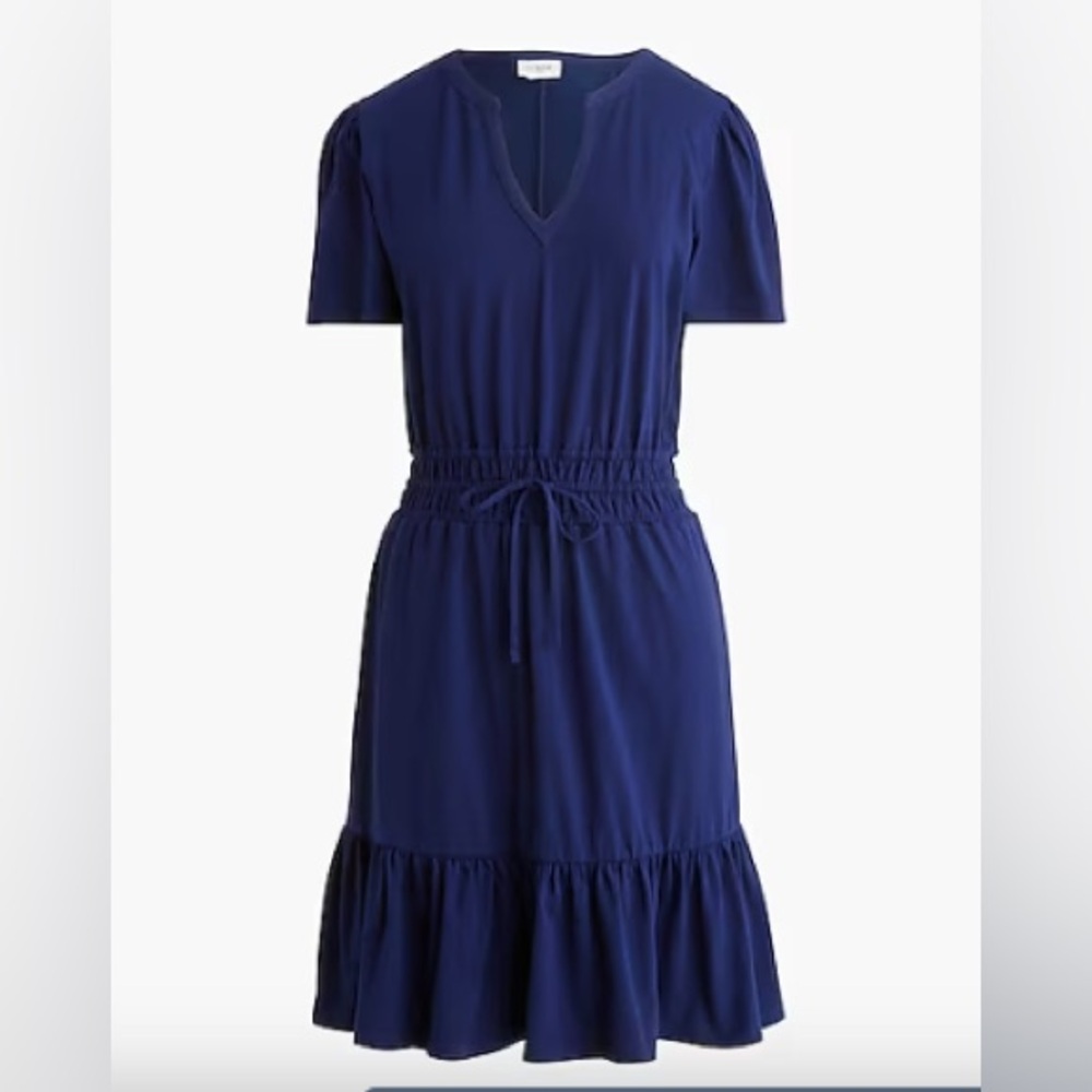J Crew Tie Waist Knit Dress - Picture 3 of 8